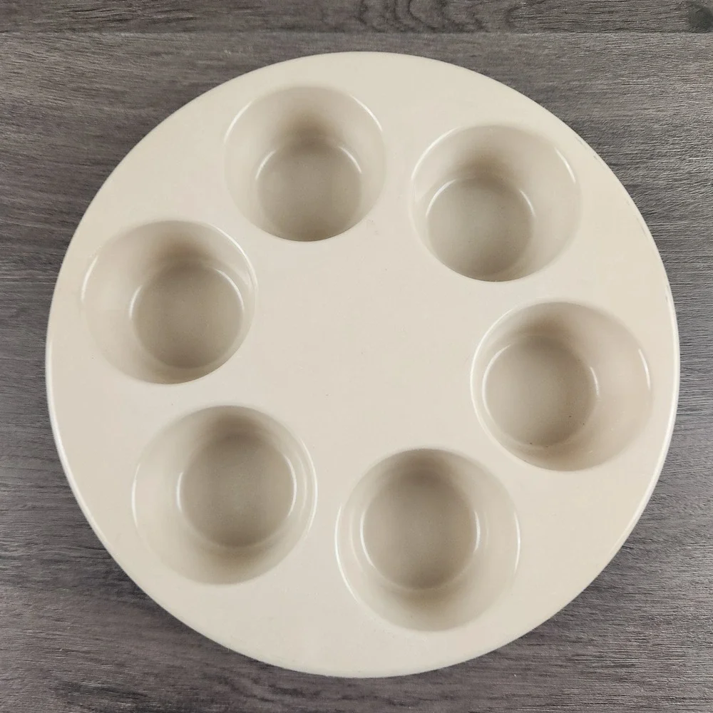 VTG Anchor Hocking MicroWare Microwave 4pc Set Bacon Rack Muffin Pan Ring Mold